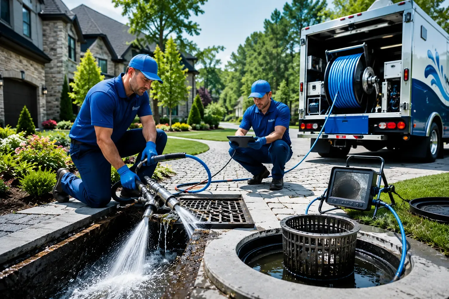 Local outdoor drain cleaning professionals in Parker City, IN