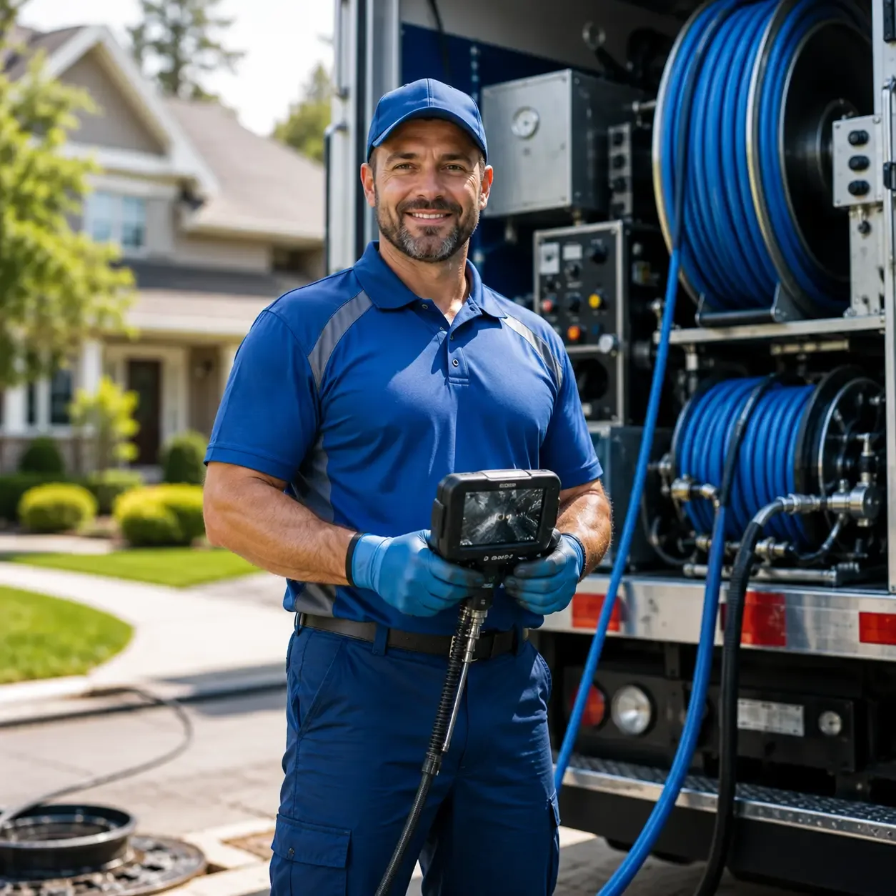 Local outdoor drain cleaning specialists in Parker City, IN